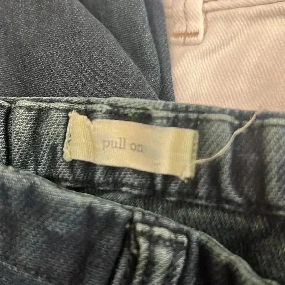 Silence and Noise Black Pull On Pant Size 25 - Picture 5 of 8